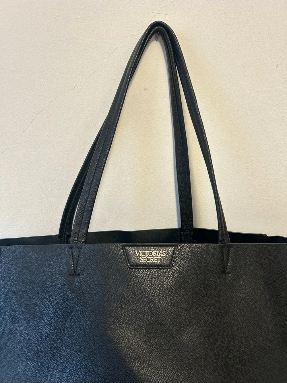 Victoria's Secret Black Fringe Tote Bag